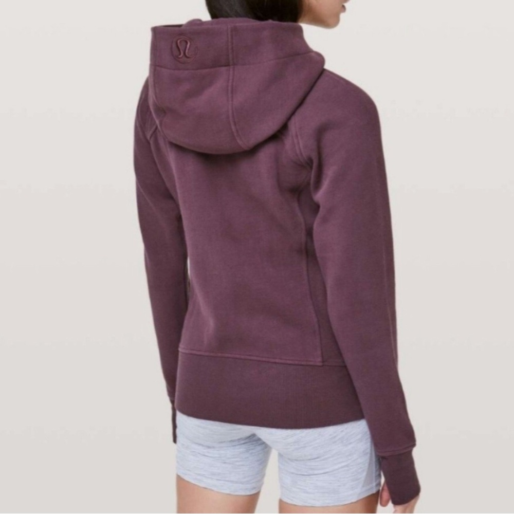 Lululemon Pleat to Street Purple Full Zip Hoodie Jacket with Pull Tag - Picture 4 of 16